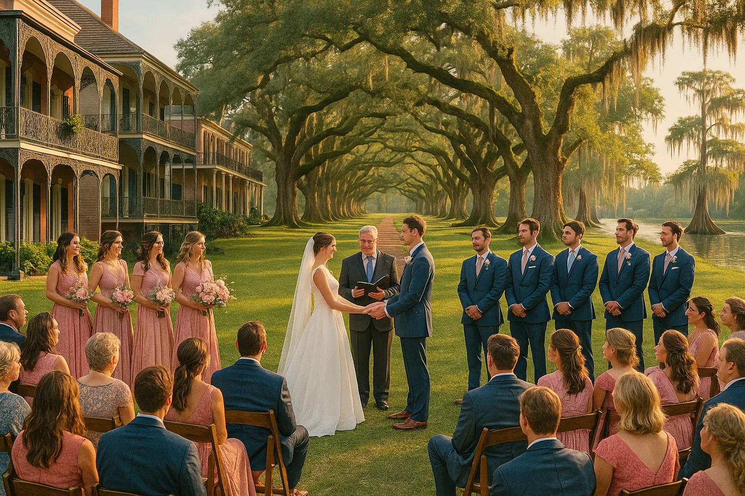 Louisiana Wedding Ceremony