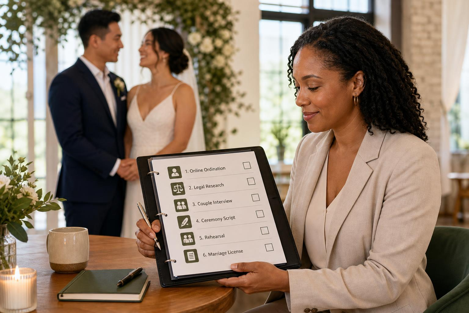 Online Ordination Step by Step: Guide for First-Time Officiants