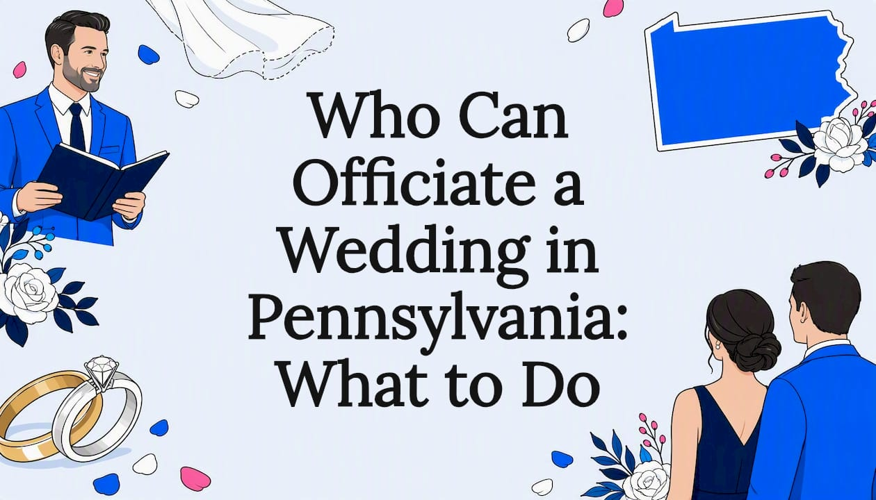Who Can Officiate a Wedding in Pennsylvania: What to Do