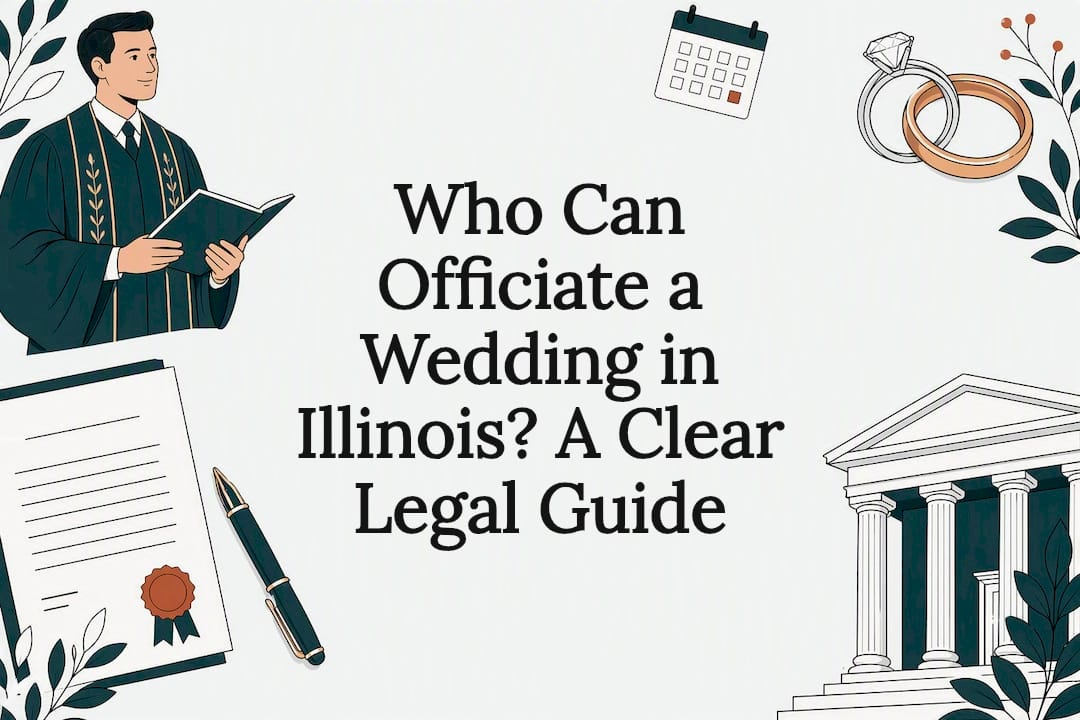Who Can Officiate a Wedding in Illinois? A Clear Legal Guide