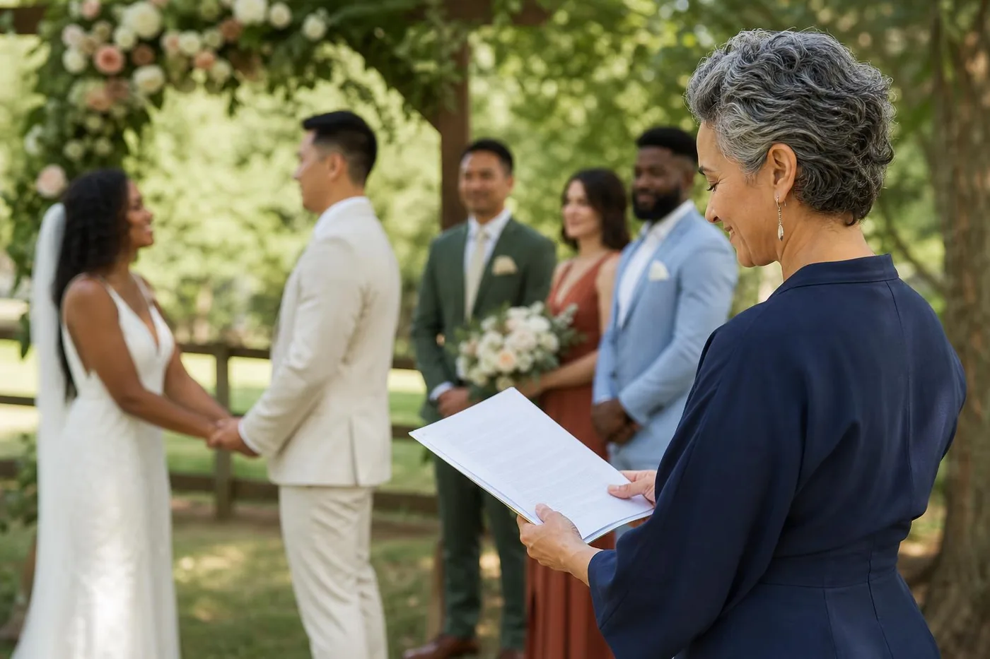 Wedding Ceremony Script Template for First-Time Officiants