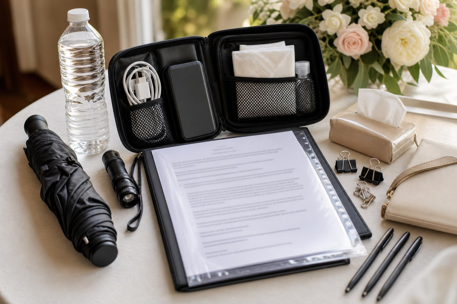 Wedding Officiant Emergency Kit: What to Pack